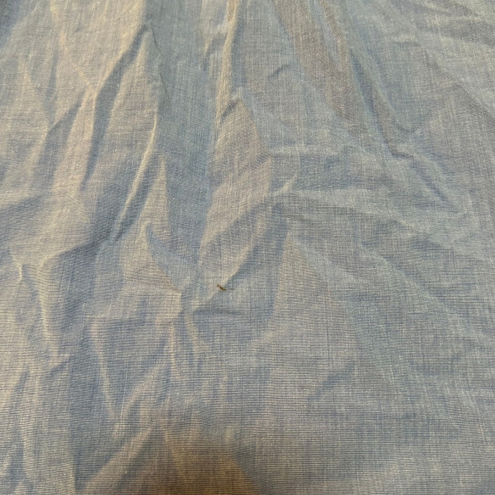 Abercrombie & Fitch Mens Large Blue Cotton Long Sleeve Button Down Shirt Pocket - Picture 6 of 6